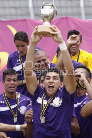 UNIVERSIADA NACIONAL . PREMIACIÓN FÚTBOL