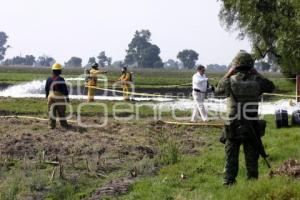 TOMA CLANDESTINA. SAN MARTÍN TEXMELUCAN