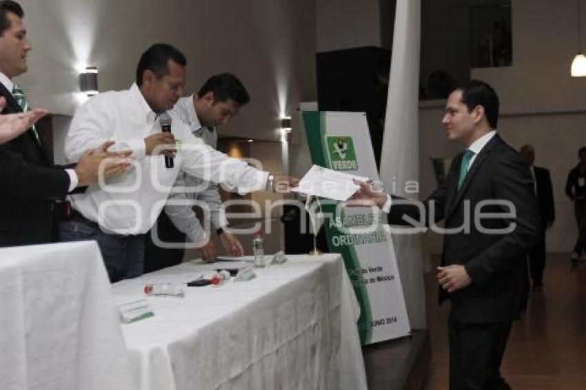 CAMBIO DIRIGENCIA ESTATAL PVEM