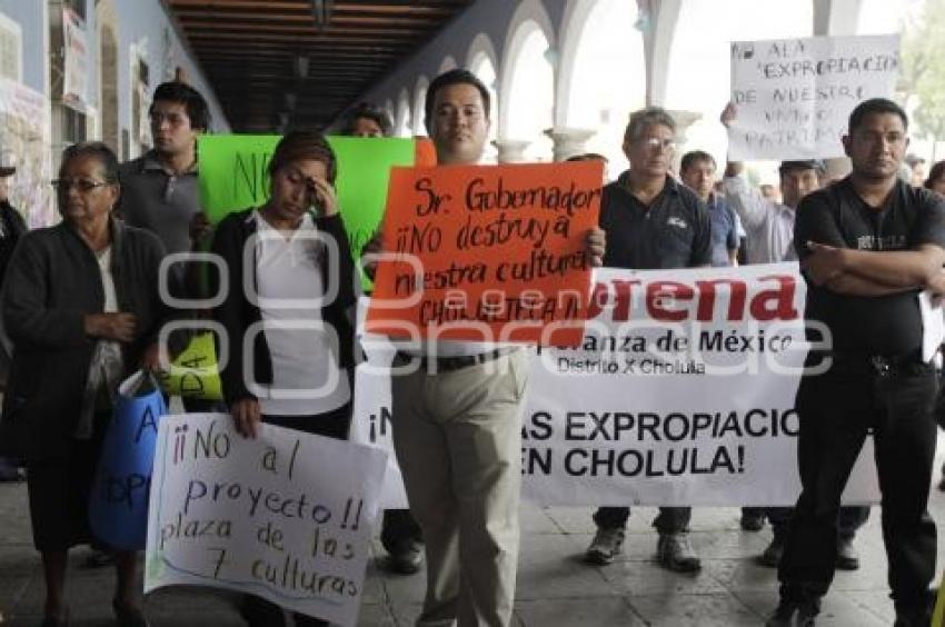 PROTESTA POR EXPROPIACIÓN