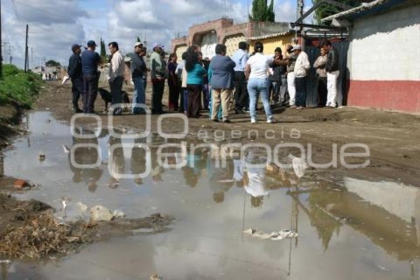 HUNDIMIENTO COLECTOR TIANGUISMANALCO