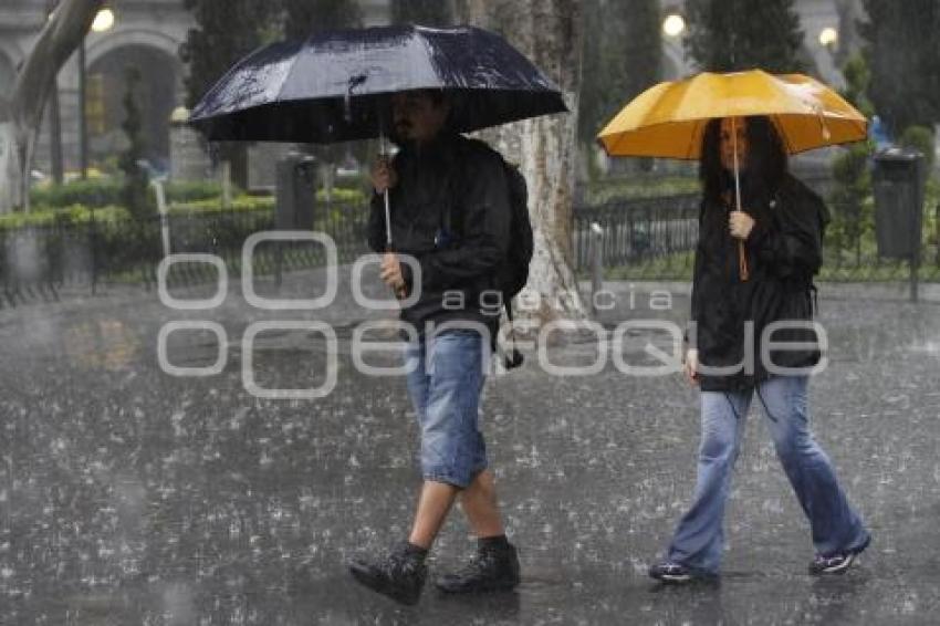 LLUVIA . DEPRESIÓN TROPICAL BORIS