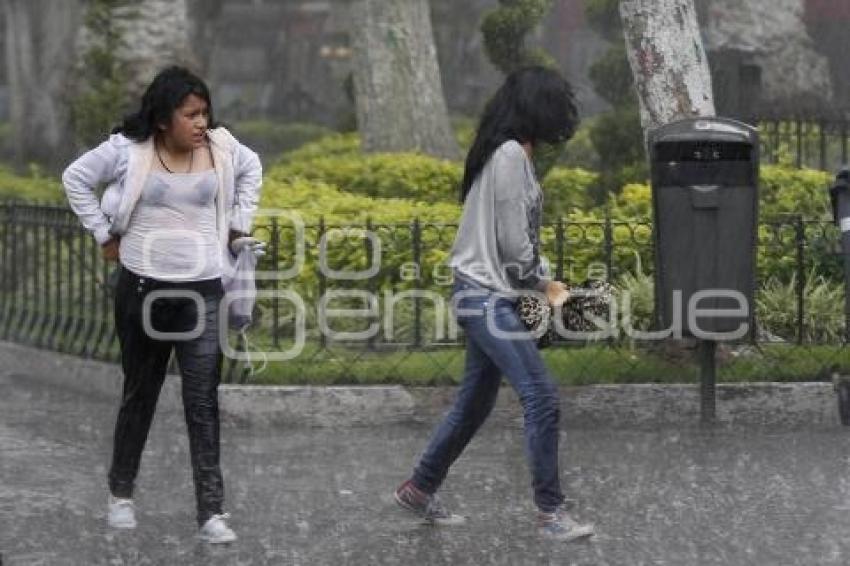 LLUVIA . DEPRESIÓN TROPICAL BORIS