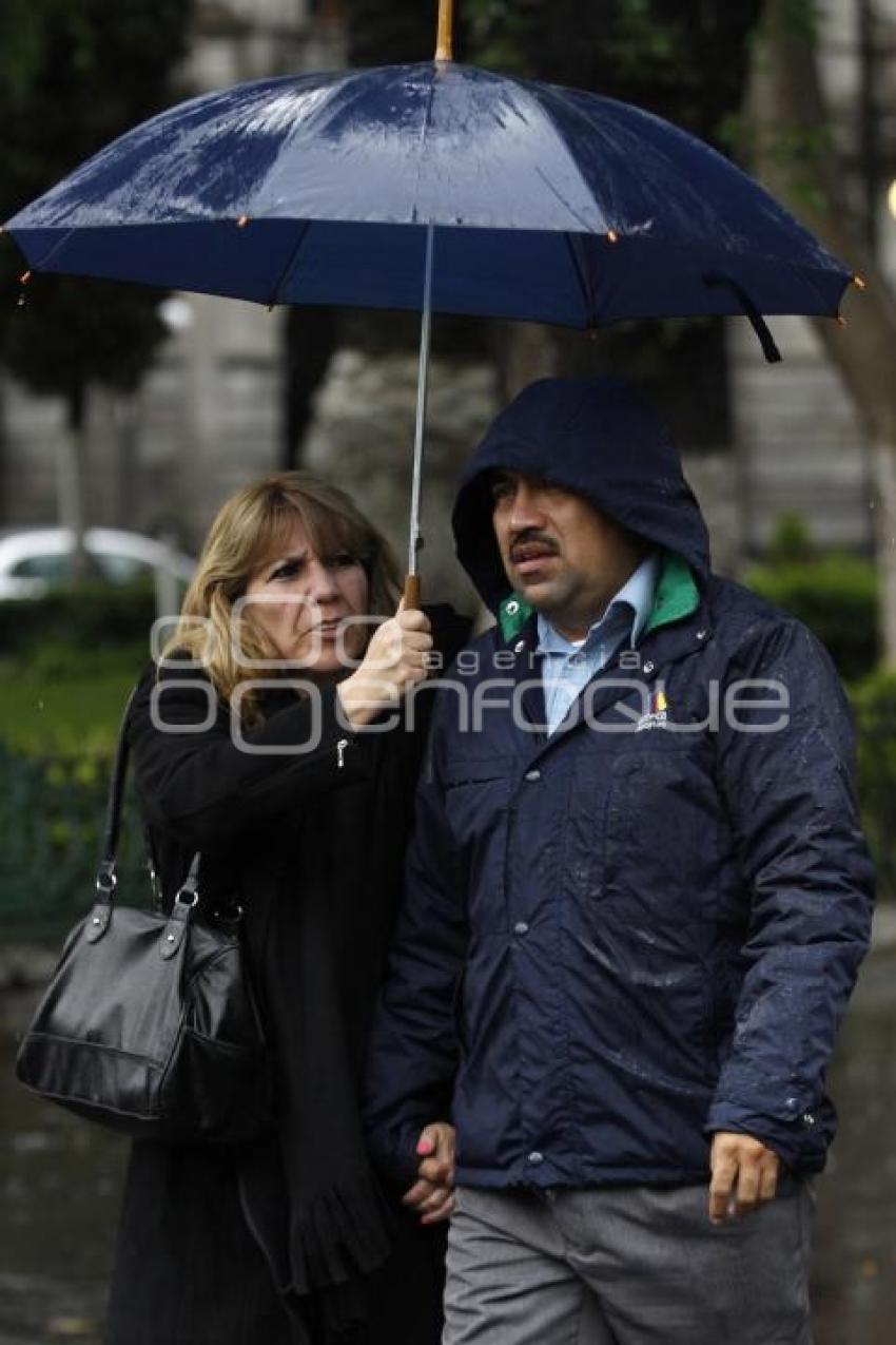 LLUVIA . DEPRESIÓN TROPICAL BORIS