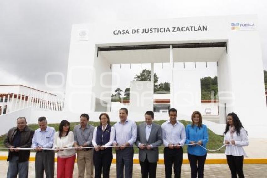 INAUGURACIÓN CASA DE JUSTICIA ZACATLÁN