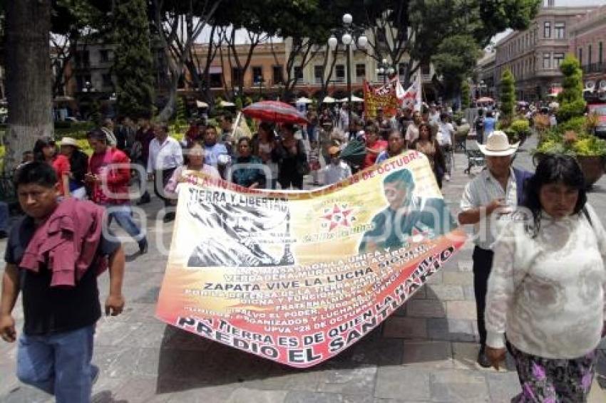 MANIFESTACIÓN EN EL ZÓCALO