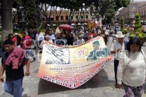 MANIFESTACIÓN EN EL ZÓCALO