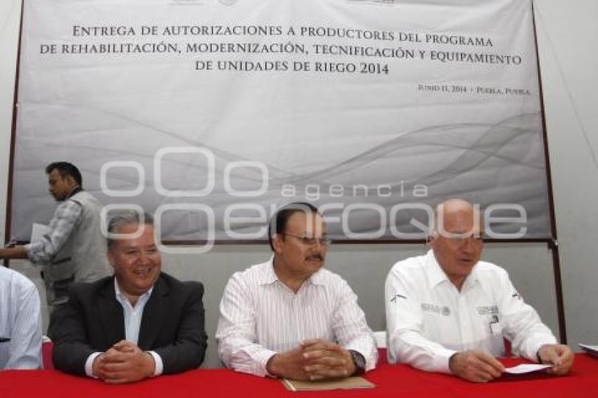 CONAGUA . PROGRAMA UNIDADES DE RIEGO