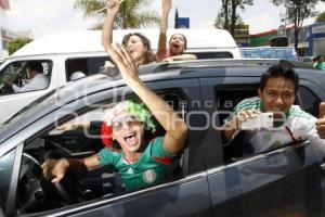 FESTEJO FÚTBOL AVENIDA JUÁREZ