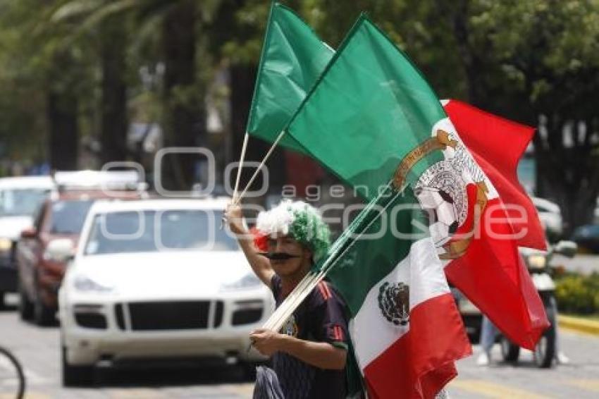 FESTEJO FÚTBOL AVENIDA JUÁREZ