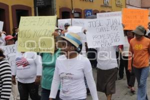 MANIFESTACIÓN . CHOLULA