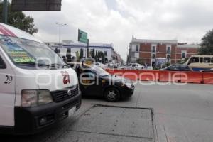 TRÁFICO EN BULEVAR 5 DE MAYO