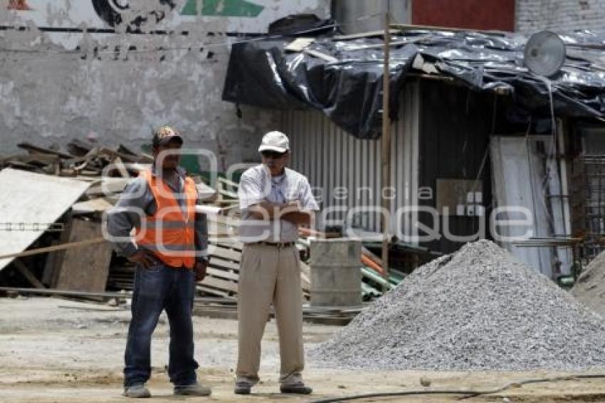 OBRA EN ANTIGUA ESTACIÓN DEL TELEFÉRICO