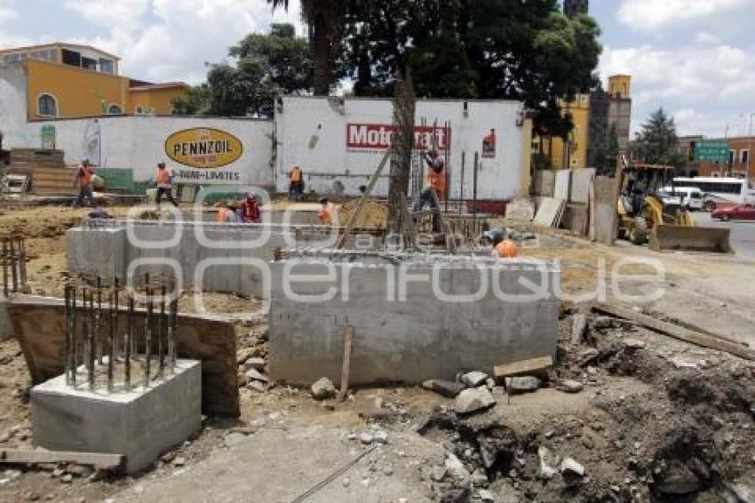 OBRA EN ANTIGUA ESTACIÓN DEL TELEFÉRICO