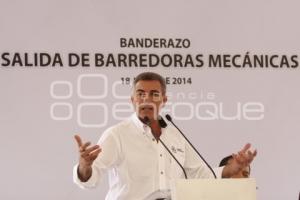 BANDERAZO BARREDORAS MECÁNICAS