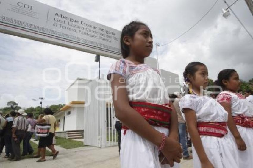 INAUGURAN ALBERGUE INDÍGENA EN PANTEPEC