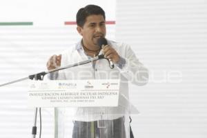 INAUGURAN ALBERGUE INDÍGENA EN PANTEPEC