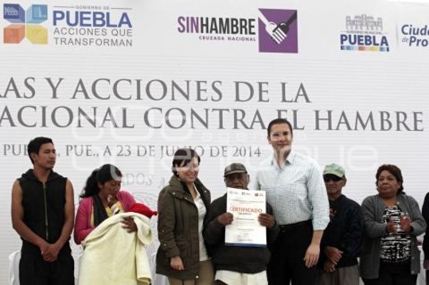 CRUZADA NACIONAL CONTRA EL HAMBRE