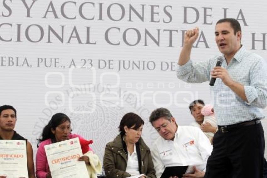 CRUZADA NACIONAL CONTRA EL HAMBRE