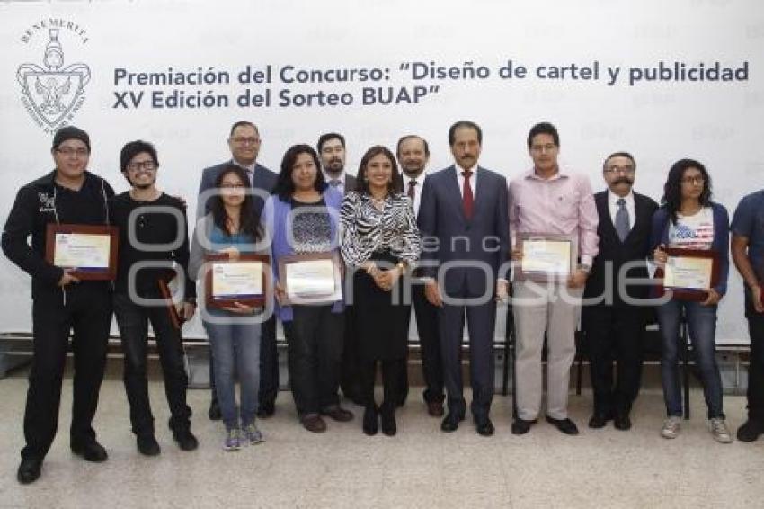 CONCURSO CARTEL SORTEO BUAP