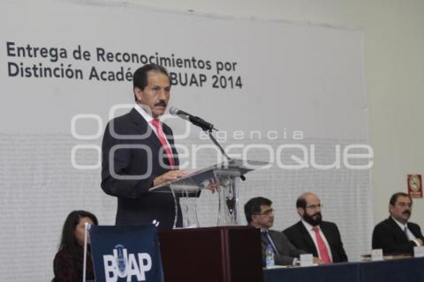 BUAP . DISTINCIÓN ACADÉMICA