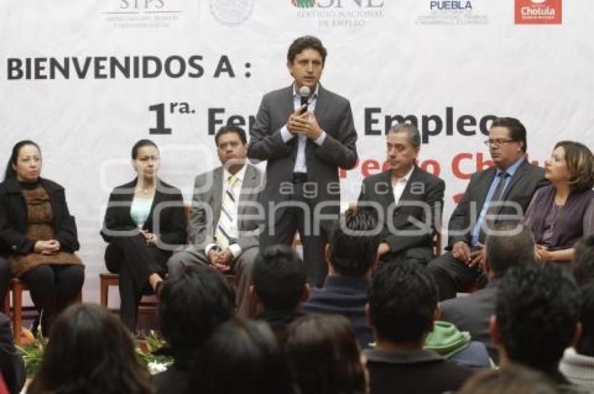 FERIA DE EMPLEO EN CHOLULA