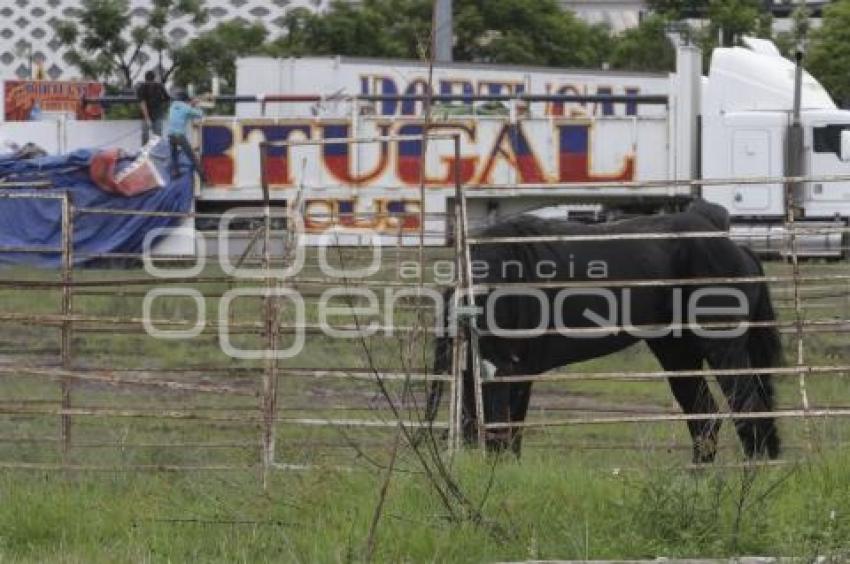 SE INSTALA CIRCO EN PUEBLA