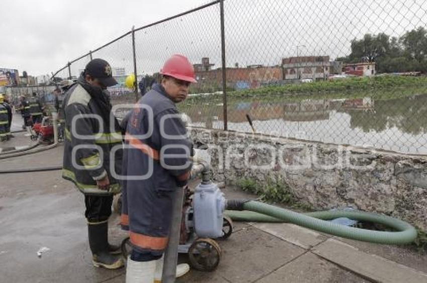 INUNDACIÓN . PUENTE NEGRO