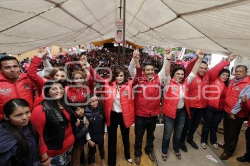 PRI . CIERRE DE CAMPAÑA ACAJETE