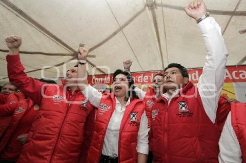 PRI . CIERRE DE CAMPAÑA ACAJETE