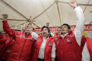 PRI . CIERRE DE CAMPAÑA ACAJETE