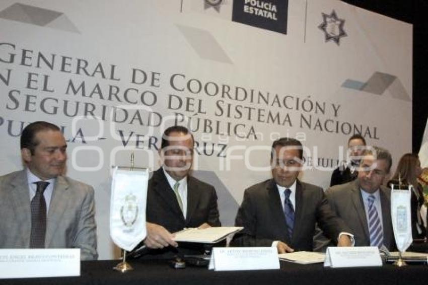 CONVENIO SSP PUEBLA Y VERACRUZ