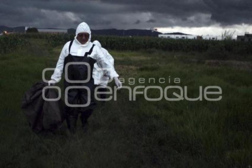 CADÁVER MUJER EN POZO