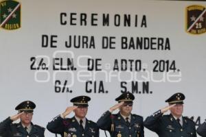 TOMA DE PROTESTA DE BANDERA