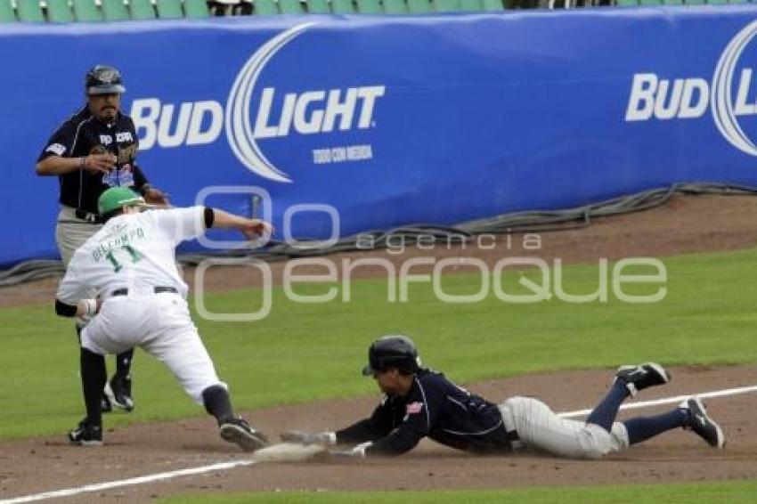 BEISBOL . PERICOS VS RIELEROS