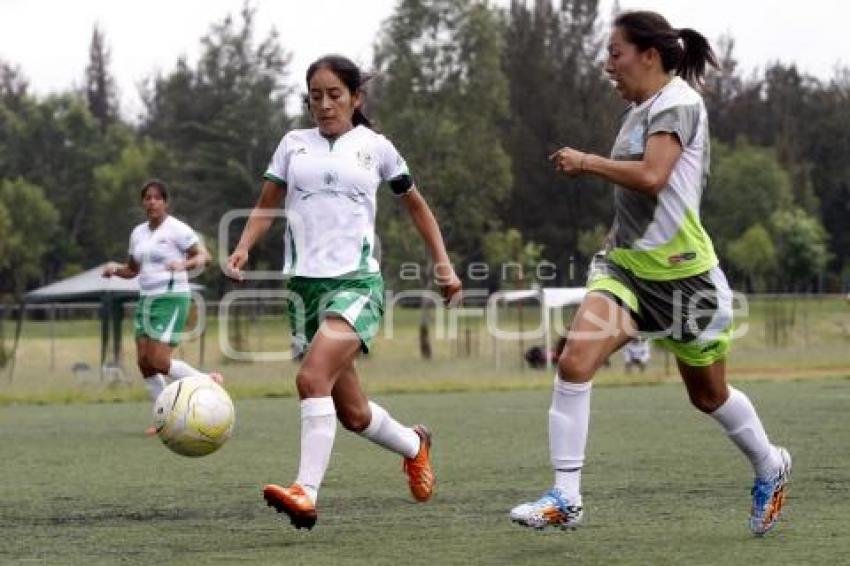 FÚTBOL FEMENIL ÁNGELES MORVA VS SAN LUIS