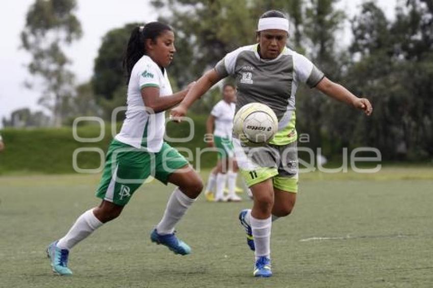 FÚTBOL FEMENIL ÁNGELES MORVA VS SAN LUIS