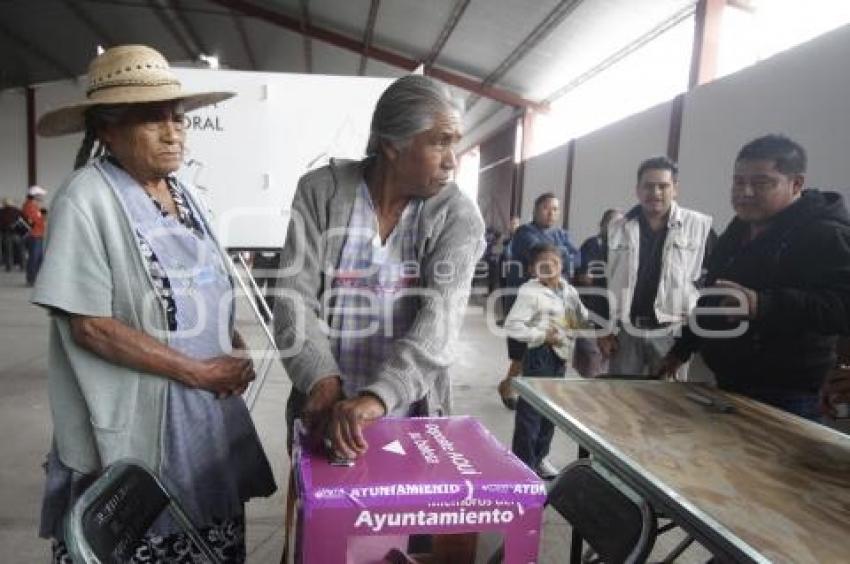 ELECCIONES EXTRAORDINARIAS