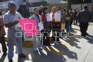 MANIFESTACIÓN CALZADA ZARAGOZA