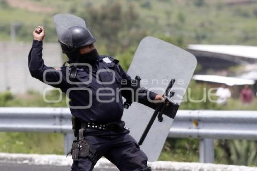 ENFRENTAMIENTO AUTOPISTA PUEBLA-ATLIXCO