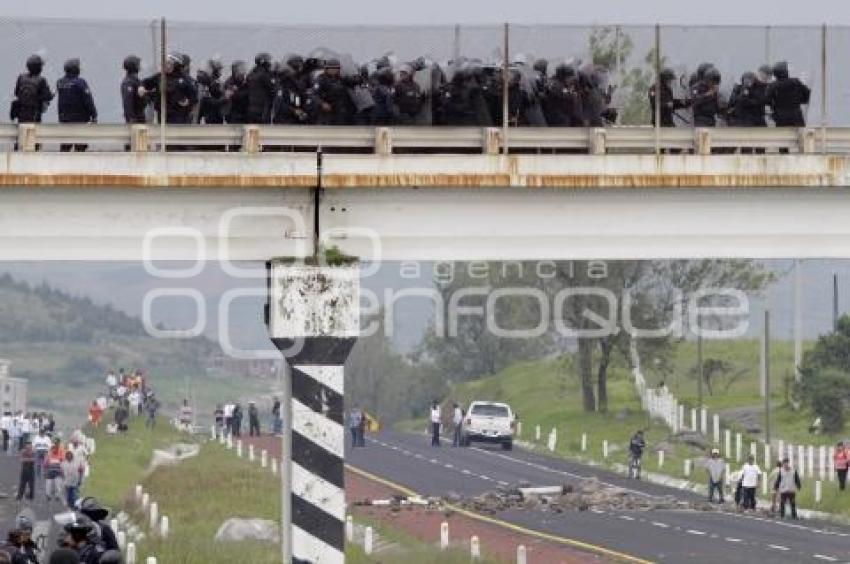 ENFRENTAMIENTO AUTOPISTA PUEBLA-ATLIXCO