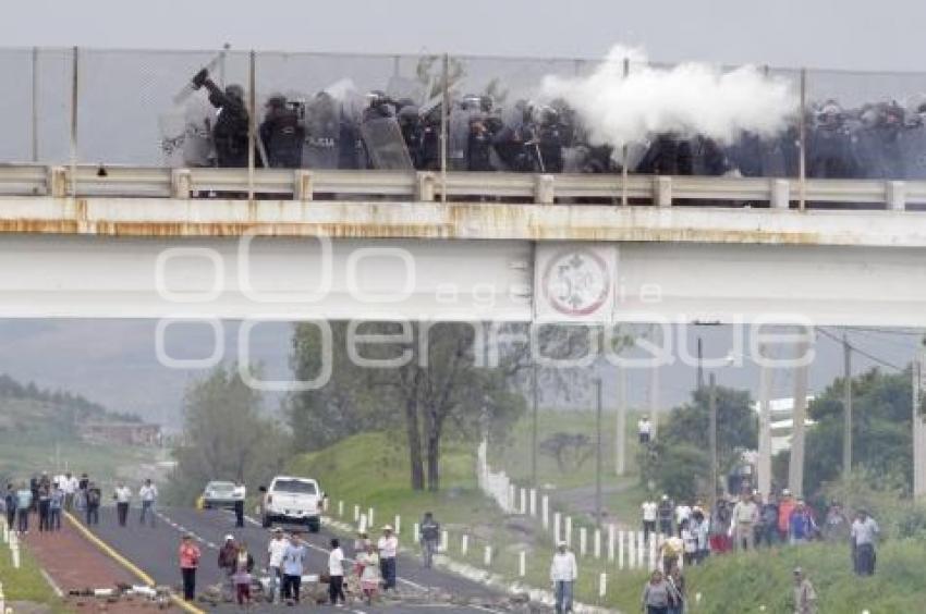 ENFRENTAMIENTO AUTOPISTA PUEBLA-ATLIXCO