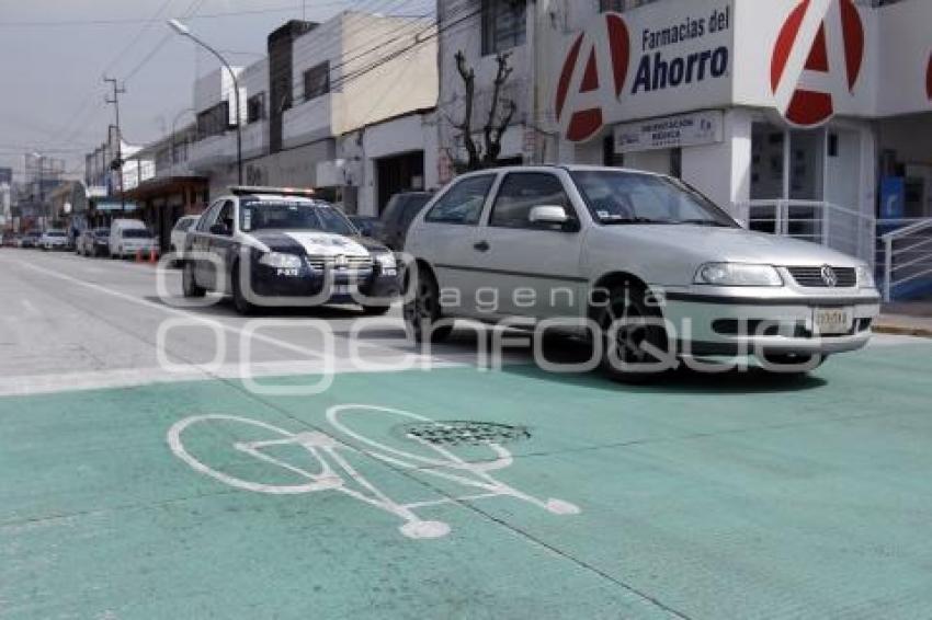 CICLOVÍA 25 PONIENTE-ORIENTE