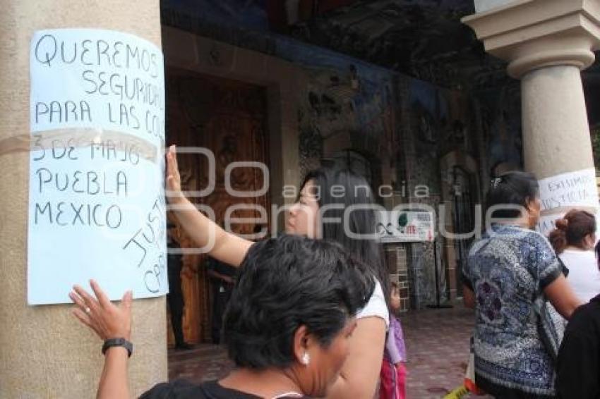 MANIFESTACIÓN HOMICIDIO . TEHUACÁN