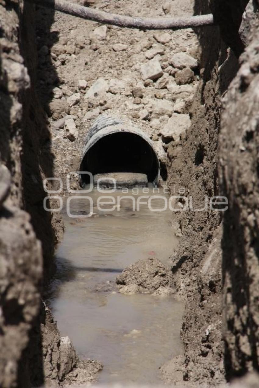 TEHUACÁN . MANTENIMIENTO TUBERÍAS