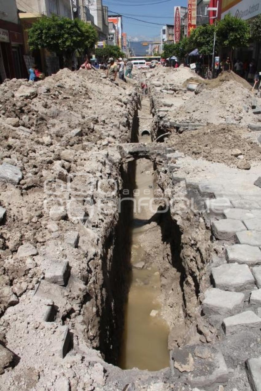 TEHUACÁN . MANTENIMIENTO TUBERÍAS