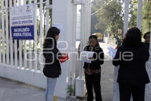 EXAMEN DE OPOSICIÓN . BACHILLERATO