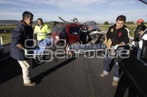 ACCIDENTE EN LA AMOZOC PEROTE