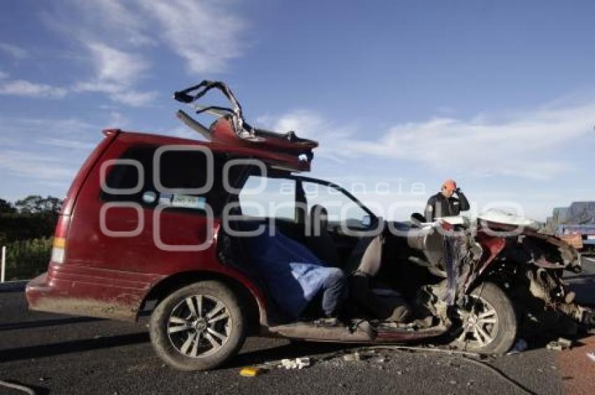 ACCIDENTE EN LA AMOZOC PEROTE