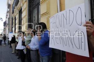 MANIFESTACIÓN CONTRA FACUNDO ROSAS